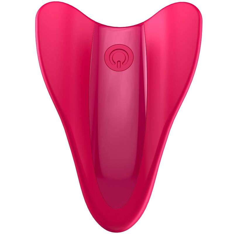 Vibrator de Deget, Satisfyer - High Fly, Rezistent la Apa IPX7, Roz