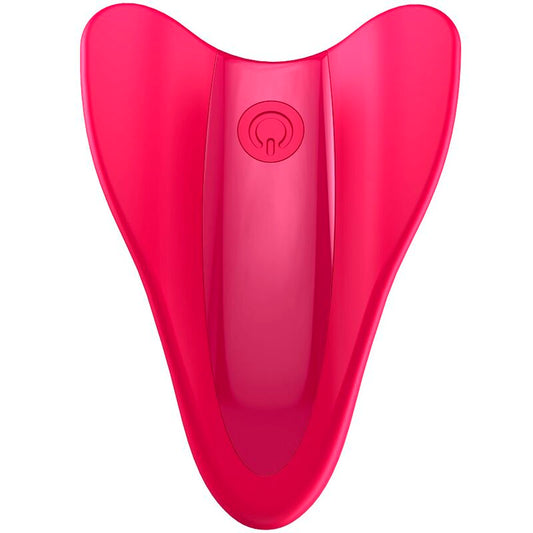 Vibrator de Deget, Satisfyer - High Fly, Rezistent la Apa IPX7, Roz