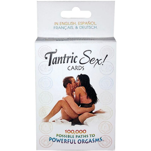 Carti de Joc Erotic, KHEPER GAMES - Tantric Sex, 50 Carti, Multilingv