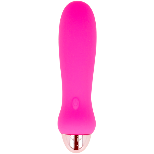 Vibrator Reincarcabil, DOLCE VITA - Five, 7 Viteze, Roz, 12,4 cm