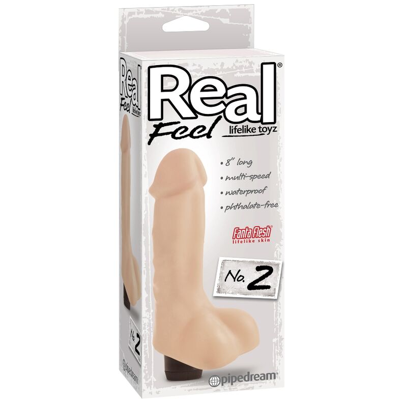 Vibrator Realist, Lifelike Toyz - Nr 2, Material Real Feel, Nud