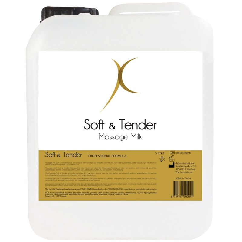 Lapte de Masaj, Soft And Tender, Inodor, 5000 ML