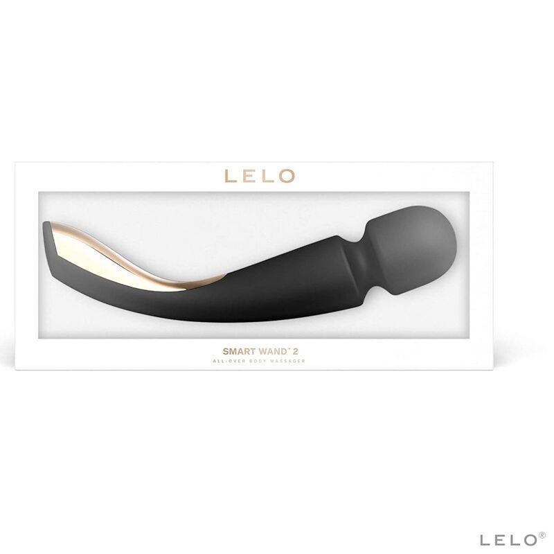 Vibrator, Lelo - Smart Wand 2 Medium, 10 Moduri de Vibratie, Negru
