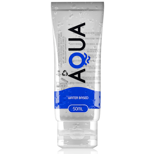Lubrifiant pe Baza de Apa, AQUA QUALITY - Transparent, Fara Miros, 50 ml