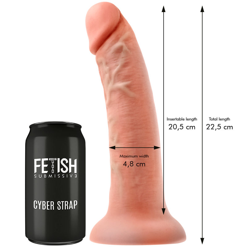 Ham cu Dildo, Fetish Submissive - Cyberstrap, Vibratii cu Telecomanda Watchme, L