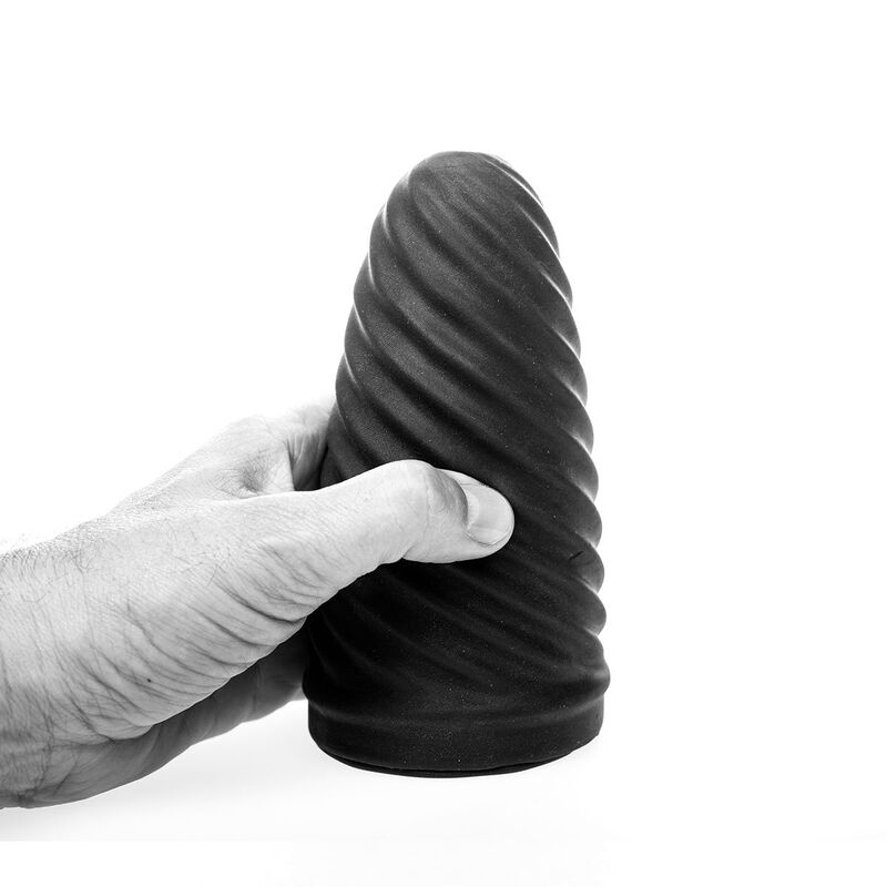 Masturbator, All Black - Loop Model 1, Interior Zig-Zag, 17 CM