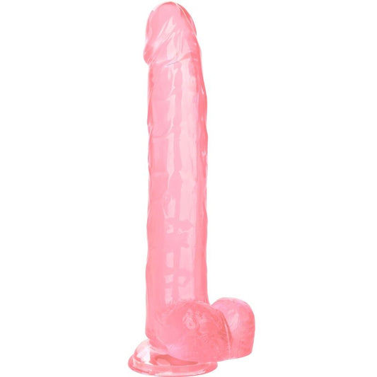 Dildo, Calexotics - Size Queen, Baza cu Ventuza, 25.5 CM Roz