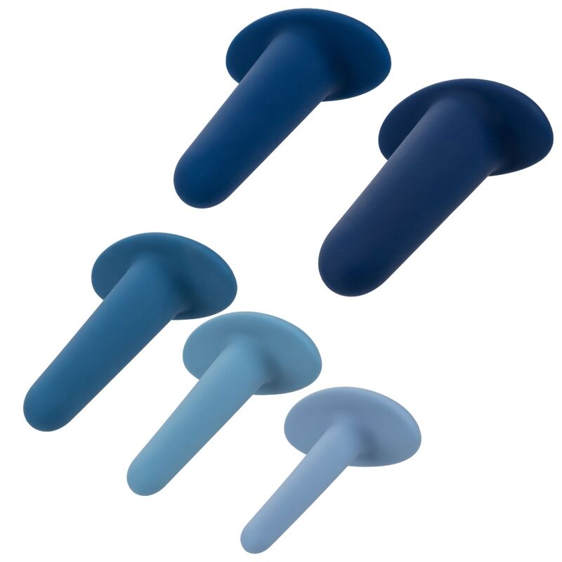 Set de Dilatatoare Anale, CalExotics - They-Ology, Purtabil, 5 Piese