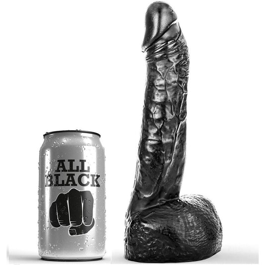 Dildo Fisting, ALL BLACK - Realist, 20 cm