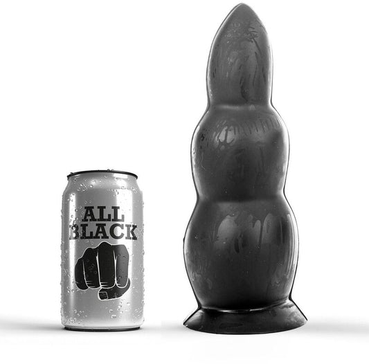 Dop Anal, ALL BLACK - 23 cm, Negru