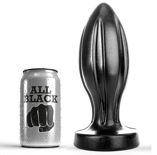 Dop Anal, ALL BLACK - 21 cm, Negru