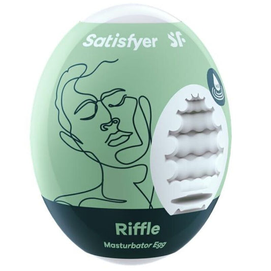 Masturbator Ou Riffle, SATISFYER - TPR Hydro-Active, Texturi Interioare