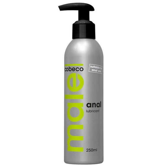 Lubrifiant Anal pe Baza de Apa, COBECO MALE - Textura Extra Groasa, compatibil Latex, 250 ml