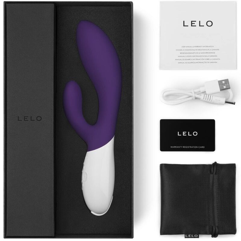 Vibrator, Lelo - Ina Wave 2, Tehnologie WaveMotion, Lilac