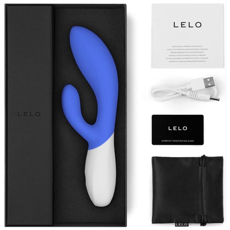 Vibrator, Lelo - Ina Wave 2, Tehnologie WaveMotion, California Sky
