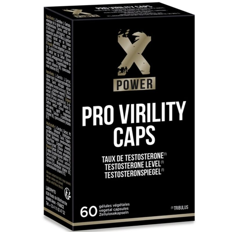 Capsule pentru Virilitate, XPower - Pro Virility Caps, cu Tribulus, 60 Capsule