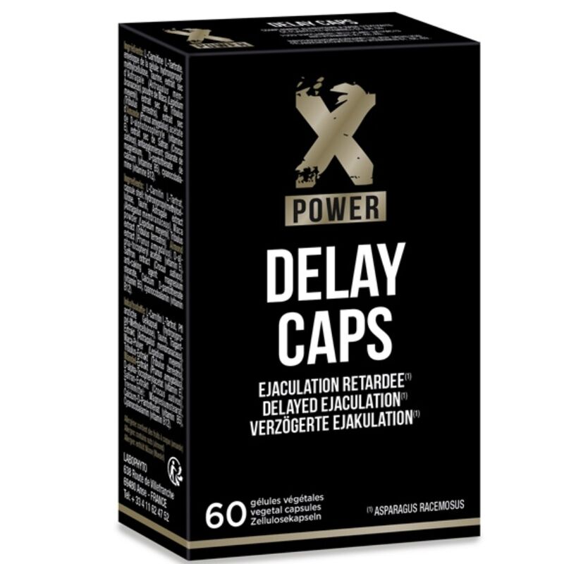 Capsule pentru Intarzierea Ejacularii, Xpower - Delay Caps, cu Extracte din Plante, 60 Capsule