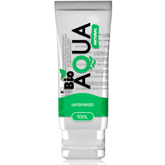 Lubrifiant pe Baza de Apa, BIOAQUA - Ingrediente Naturale, 50 ml