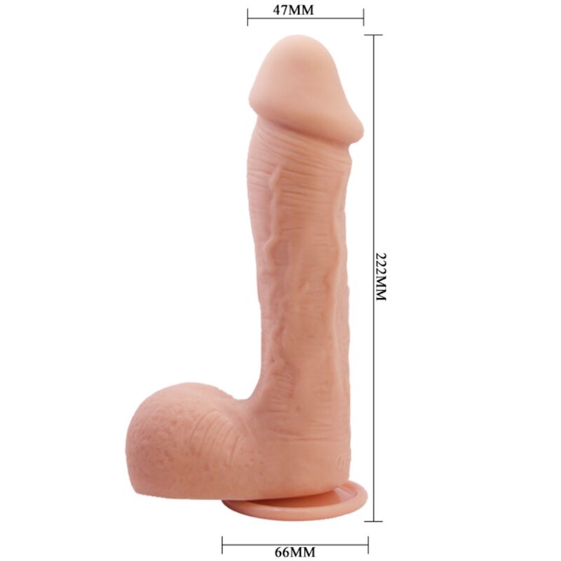 Dildo, Baile - Johnson, Piele Realistica TPR, 22 CM