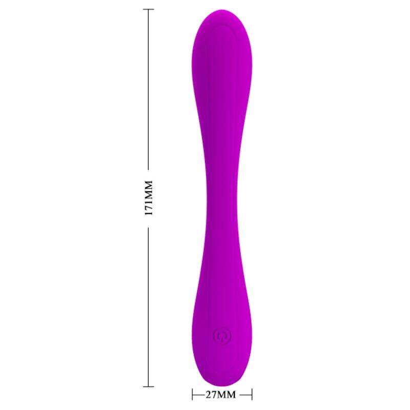 Vibrator, Pretty Love - Yedda Flexible, 12 Moduri de Vibratie, 171 x 27 mm