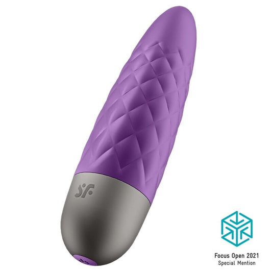 Mini Vibrator Bullet, SATISFYER - Ultra Power Bullet 5, 12 Programe, Violet