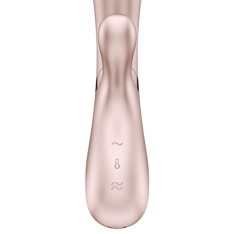 Vibrator Rabbit, Satisfyer - Hot Lover, Functie de Incalzire