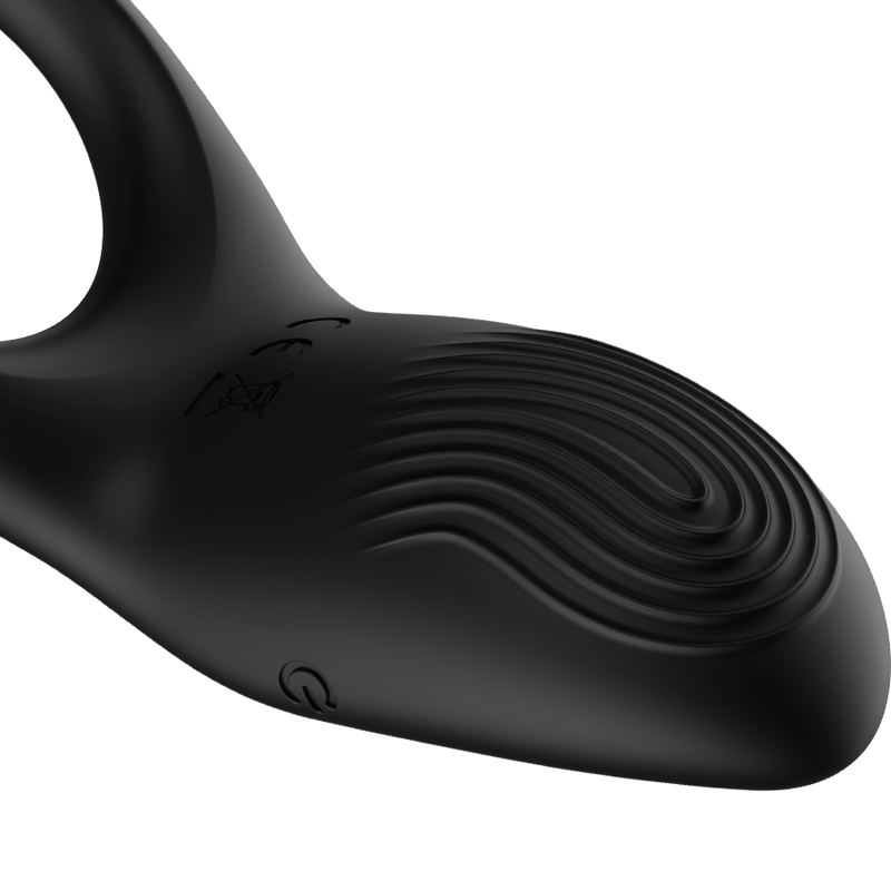 Inel Vibrator, Ibiza - Full Contact, cu Telecomanda, Negru