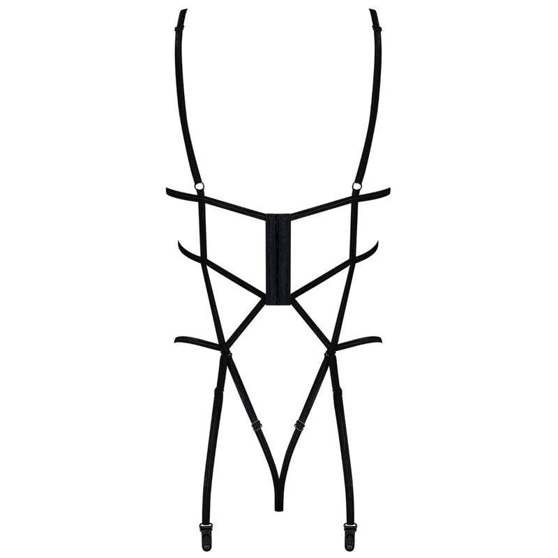 Body, Obsessive - Badossa, Crotchless, Negru S/M