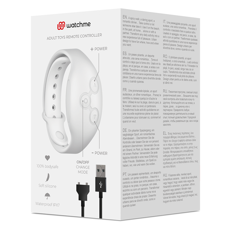 Ceas Inteligent, Watchme - Wireless, Control Wireless pentru Jucarii Sexuale, Roz Soft