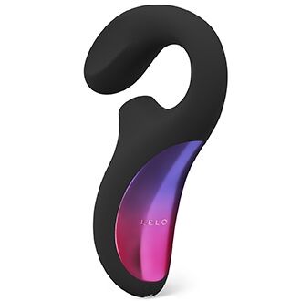 Masator Sonic cu Dubla Stimulare, LELO - Enigma Cruise, Silicon, Negru