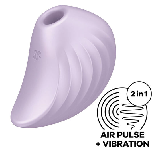 Stimulator Clitoris cu Unde de Aer si Vibratii, SATISFYER - Pearl Diver