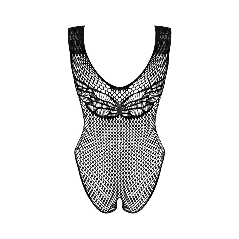 Body, Obsessive - B134, Crotchless, Negru S/M/L