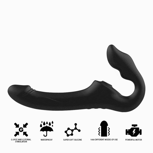 Vibrator strapless, Ibiza, Remote control 3 motors 1000 combinații