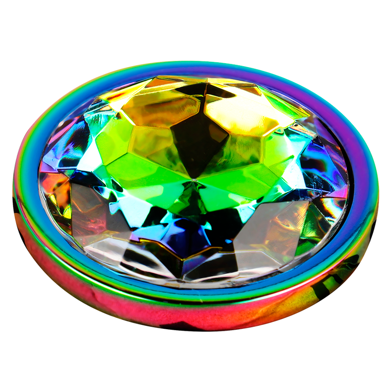 Plug Anal, Ohmama - Iridescent Circle, Metal, Marime S