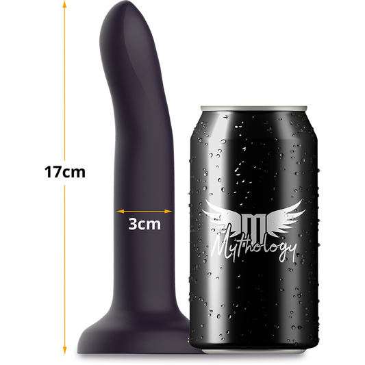 Dildo Fantasy, MYTHOLOGY - Duman Mystic Schimba Culoarea cu Temperatura, Fara Vibratii, Marime M, 17 cm