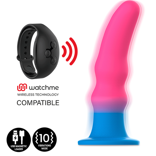 Dildo Fantasy cu Vibratii, MYTHOLOGY - Kuno Utopia, Silicon Lichid Premium, Multi, 15,5 cm, Marimea M