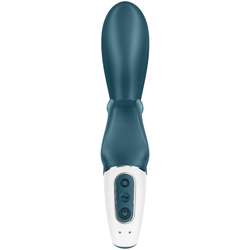 Vibrator Rabbit, Satisfyer - Hug Me App, Control prin Aplicatie, Roz