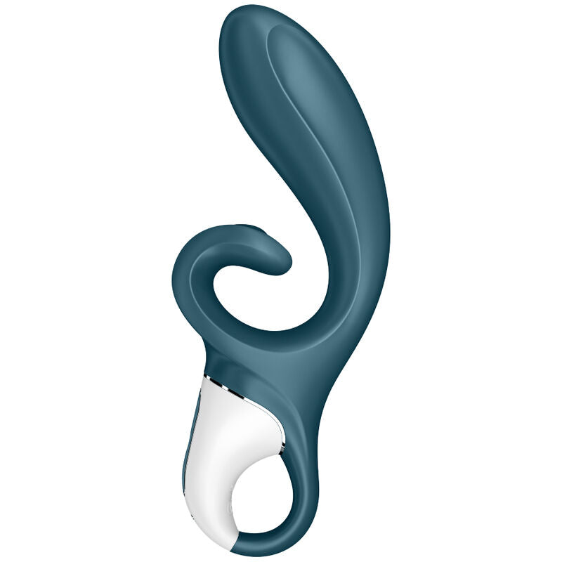 Vibrator Rabbit, Satisfyer - Hug Me App, Control prin Aplicatie, Roz