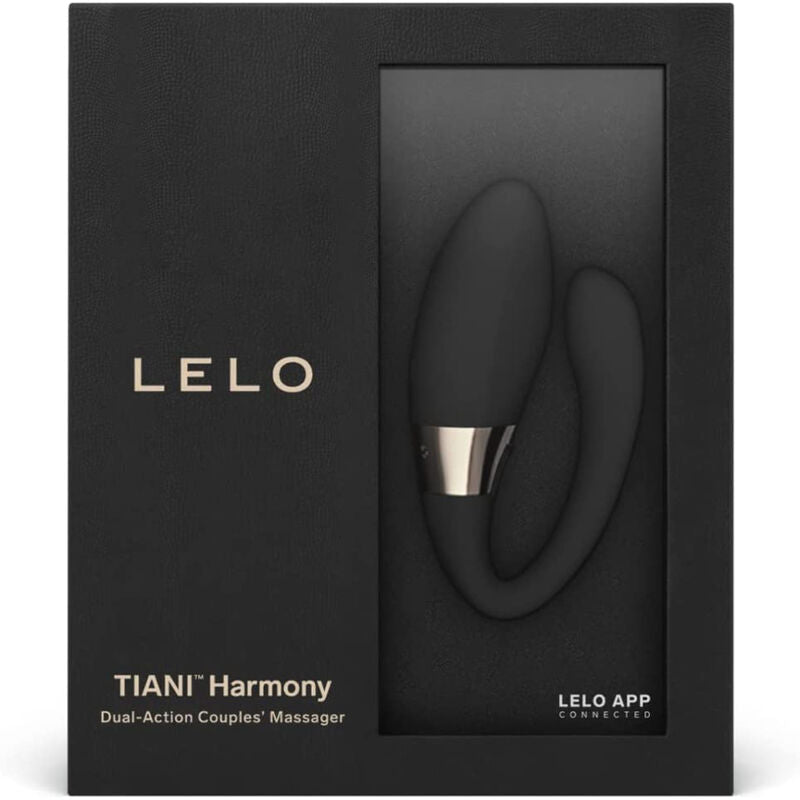 Vibrator pentru Cupluri, Lelo - Tiani Harmony, Control prin Aplicatie Bluetooth, Negru