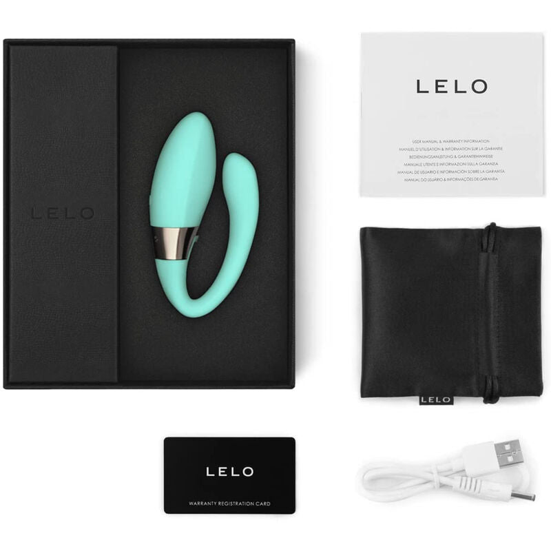 Vibrator pentru Cupluri, Lelo - Tiani Harmony, Control prin Aplicatie, Aqua Green