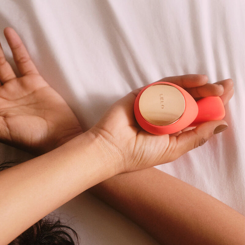 Vibrator pentru Cupluri, Lelo - Ida Wave, Control prin Aplicatie Bluetooth, Coral
