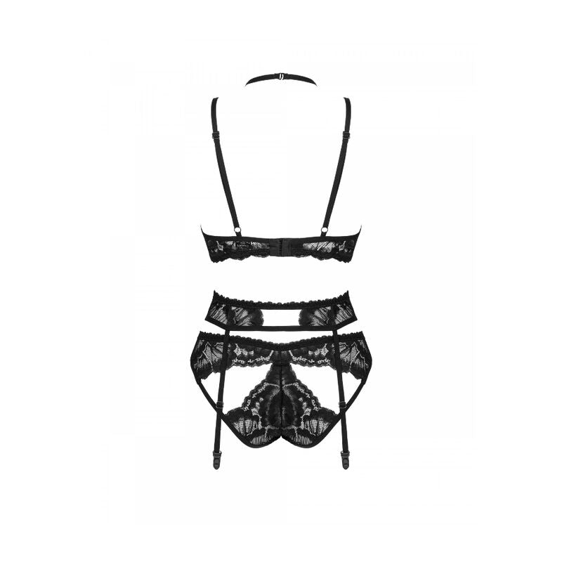 Set Trei Piese, Obsessive - Alessya, Portjartier Inclus, XS/S