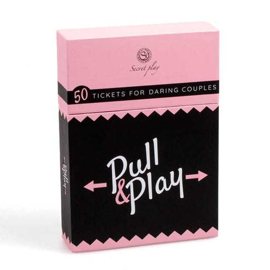 Joc de Carti pentru Cuplu, SECRETPLAY - Pull and Play, 100 Teste