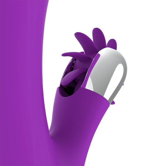Vibrator Rabbit cu Vibratii, FUN FUNCTION - Bunny Funny Vibration 2.0, Silicon Premium, 24 cm