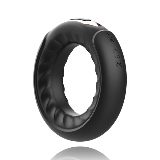 Inel pentru Penis cu Vibratii, ANBIGUO - Adriano, 7 Moduri, Compatibil Watchme, Silicon