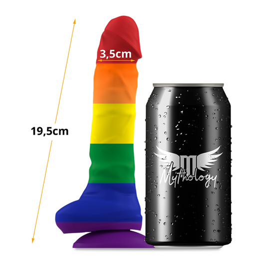 Dildo Fantasy, MYTHOLOGY - Corey Pride, Silicon Premium, Marimea L, 19,5 cm