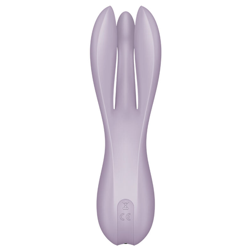 Vibrator, Satisfyer - Threesome 2, 3 Motoare, Negru