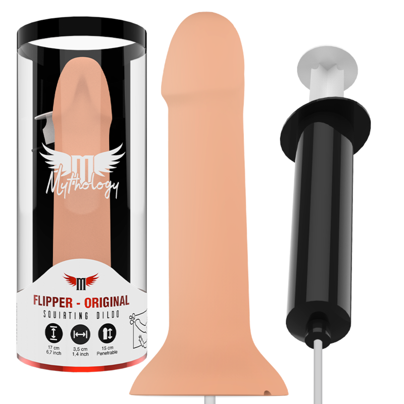 Dildo, Mythology - Flipper Original, Functie de Ejaculare, M Original