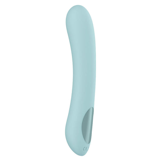 Vibrator pentru Punctul G, KIIROO - Pearl 2+, cu Tehnologie Touch, Turcoaz, 20 cm