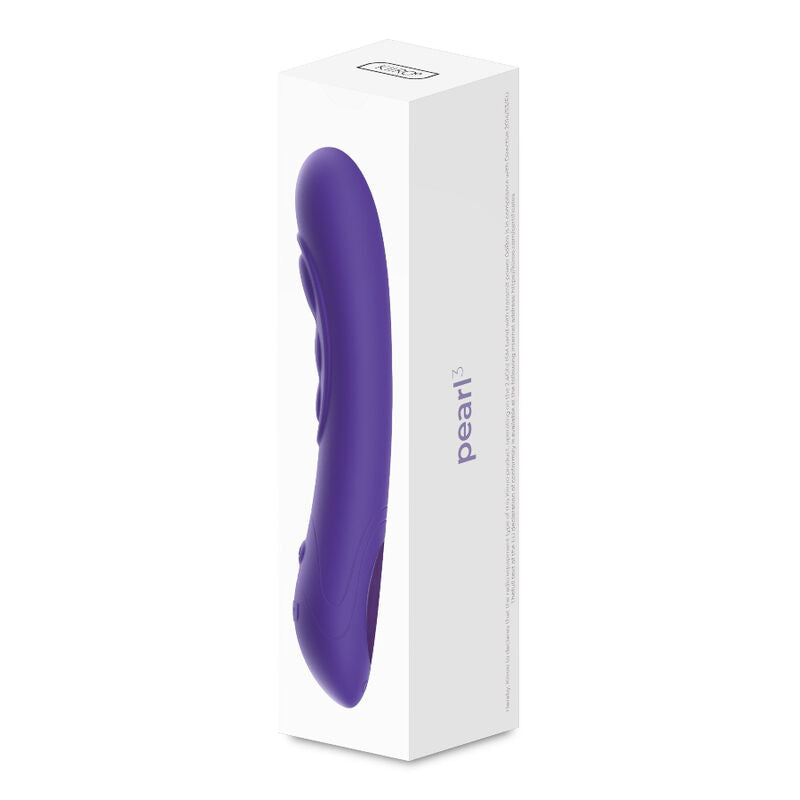 Vibrator Punctul G, Kiiroo - Pearl 3, Tehnologie Sensibila la Atingere, Mov